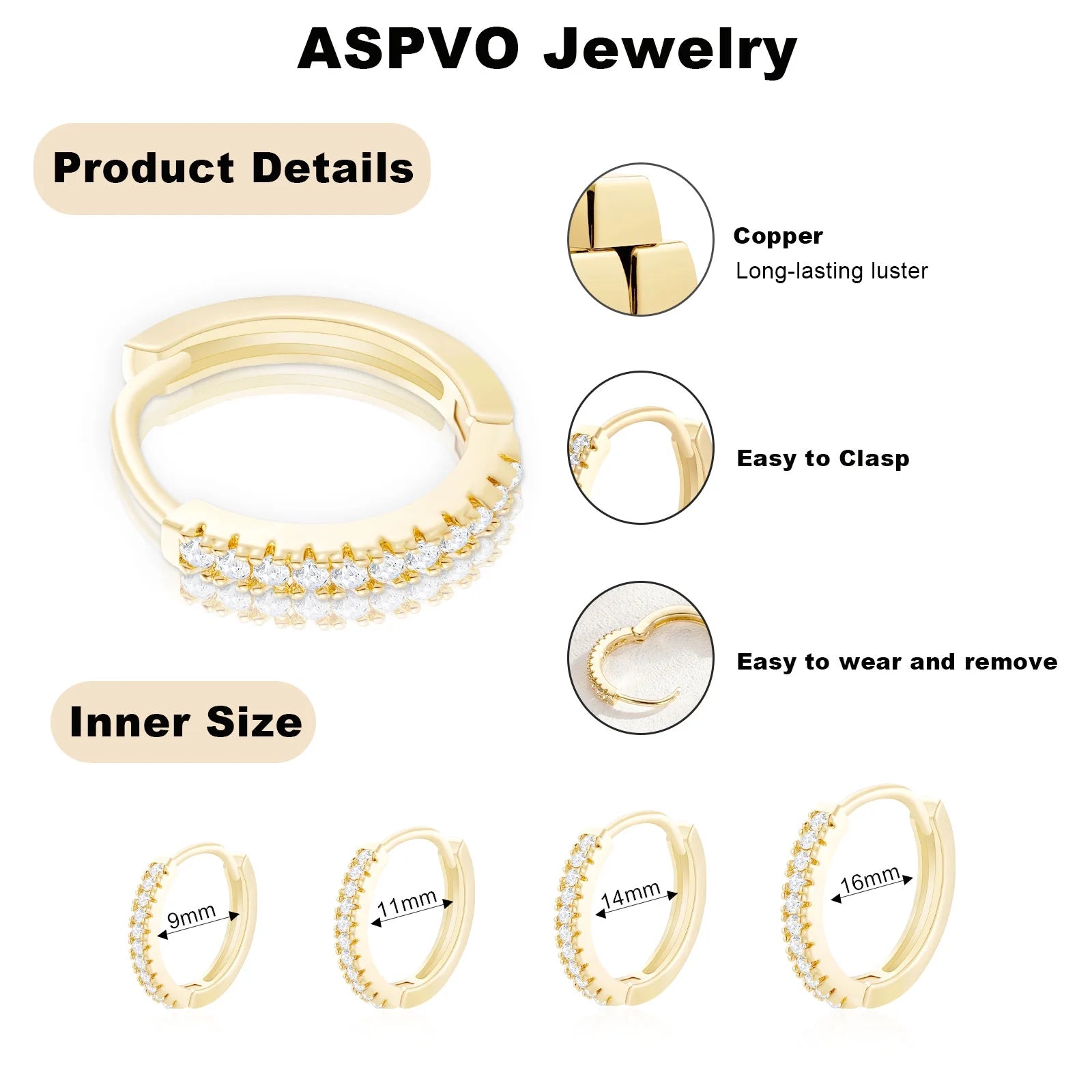 4 Pairs Gold Hoop Earrings for Women Cubic Zirconia Little Tiny Small Huggie Cartilage Hypoallergenic Earrings Set for Multiple Piercing Wedding Birthday Jewelry Gifts Teen Ideas